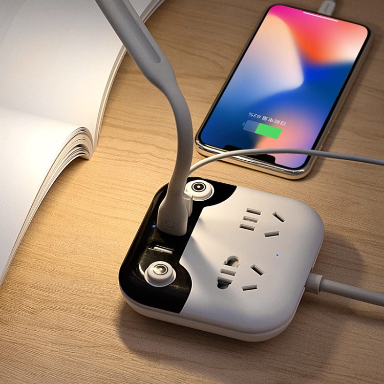 包邮 创意usb充电插座迷你小巧插板电源插线板家用多功能接拖线板