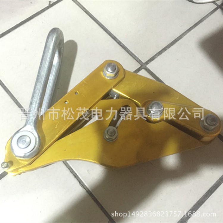 多功能導(dǎo)線卡線器 鋁卡頭導(dǎo)線緊線頭  多片式卡線器