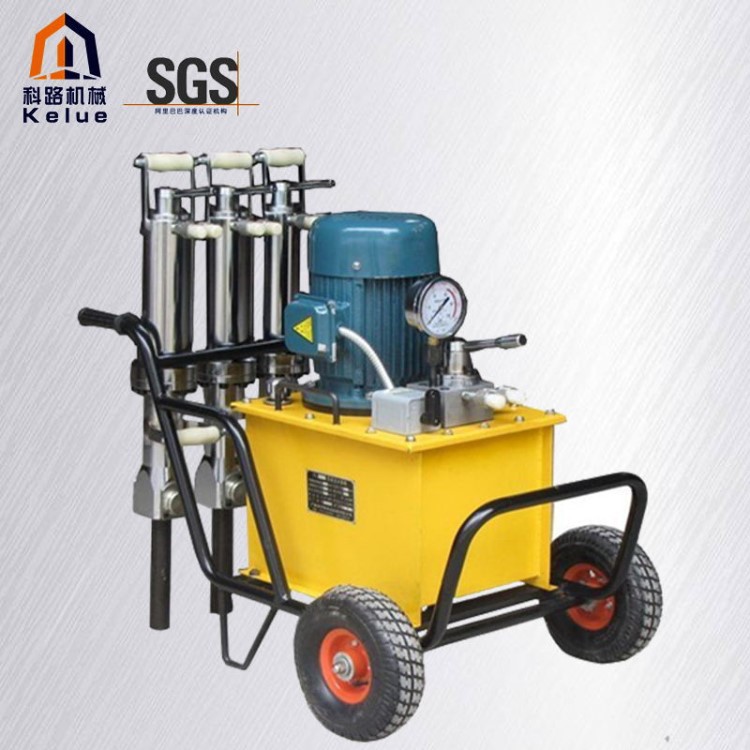 開山機液壓劈裂棒礦山巖石開采無飛屑 節(jié)能電動分裂棒