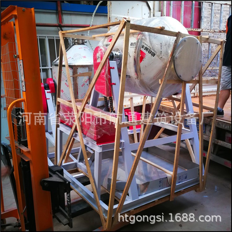 腰鼓式干粉電動(dòng)臥式強(qiáng)制式不銹鋼攪拌機(jī) 廠家直銷不銹鋼混合機(jī)