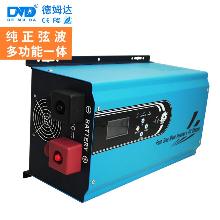 工頻弦波逆變器5000VA 24v/48v轉(zhuǎn)220v 家用房車大功率逆變器