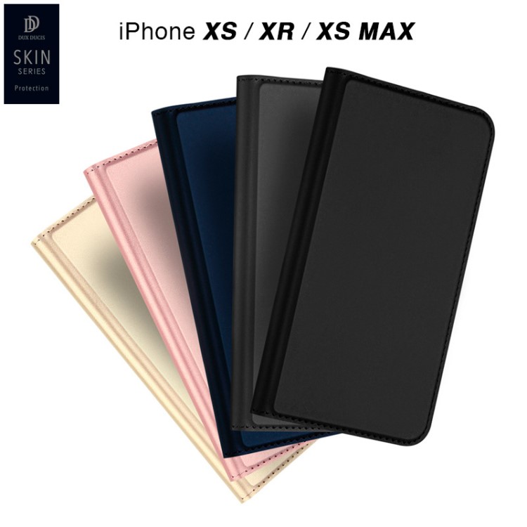 DUX DUCIS适用于iPhoneXS手机壳苹果8保护套XS MAX翻盖皮套