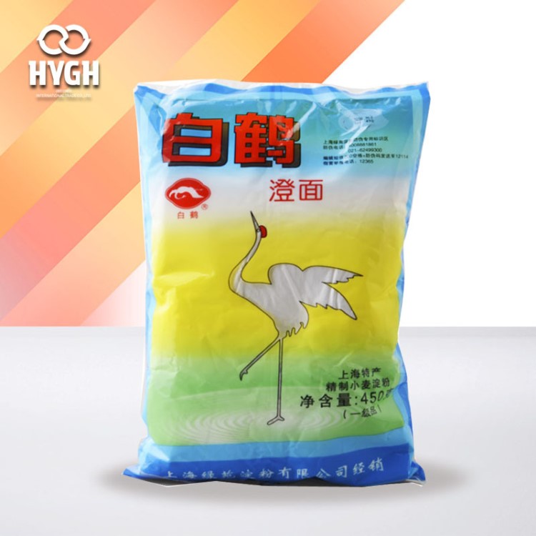 环宇国辉白鹤澄面450g小麦淀粉水晶虾饺青团凉皮烘焙原料