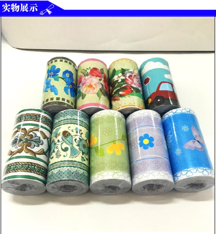 PVC自粘歐式踢腳線腰線廚房衛生間瓷磚貼墻貼客廳邊角貼10CMX10米