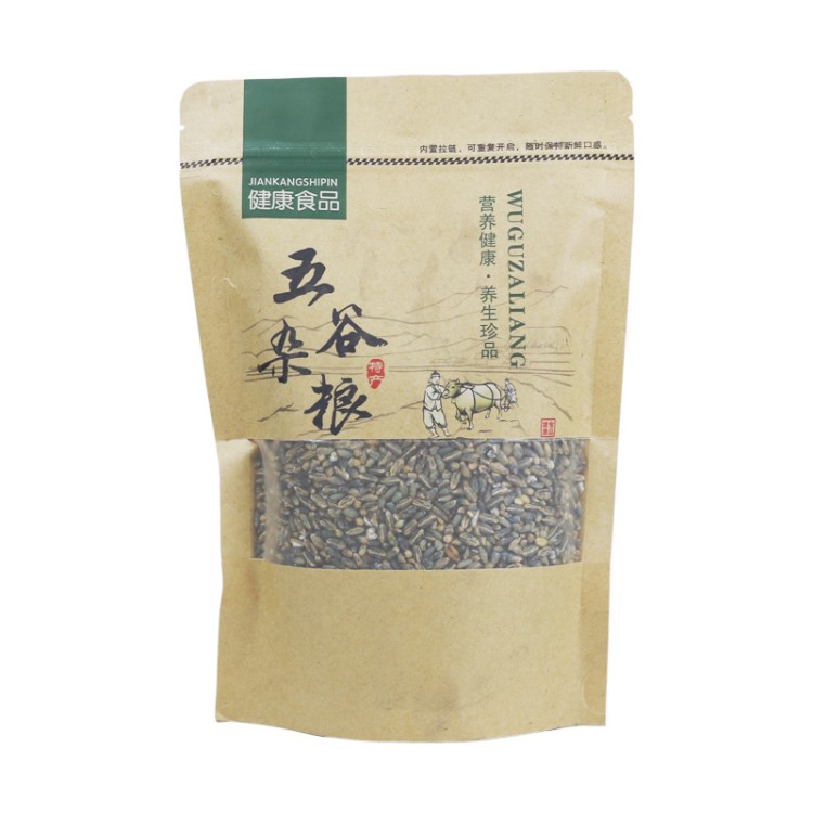 廠家批發(fā) 五谷雜糧綠色小麥 400g散裝河南特產(chǎn)綠麥 OEM貼牌代加工