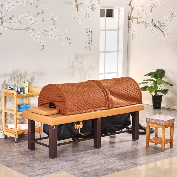 美容院多功能养生床按摩床理疗艾灸床香薰蒸汽美容熏蒸床一件代发