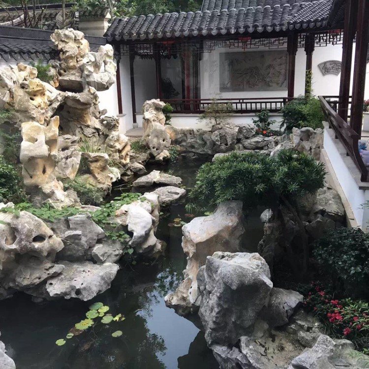 古風戶外園林工程私人古式庭院住宅設計蘇州園林設計