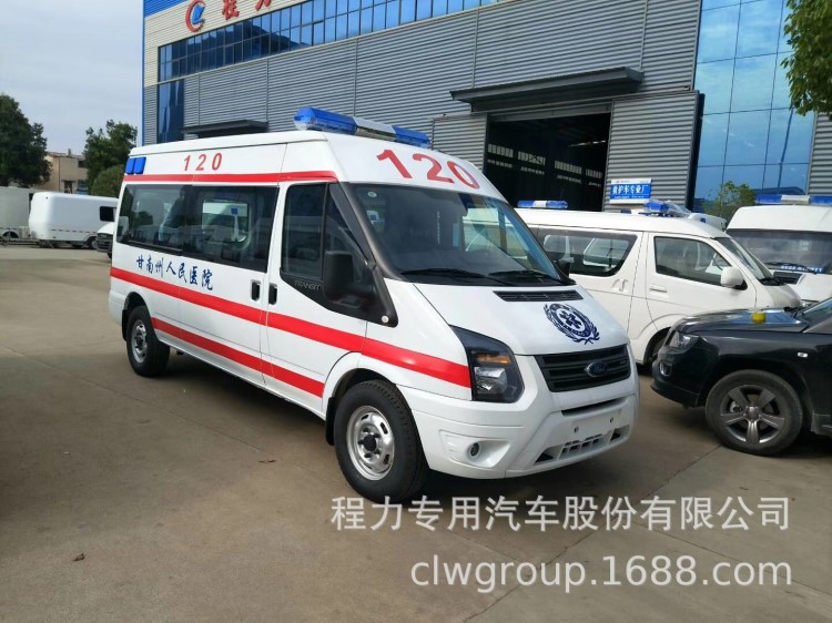 福特全順救護車監護型救護車急救轉運救護車廠家價格