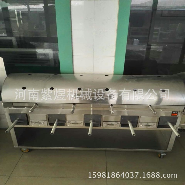 大型烤全羊機 烤羊腿羊排燒烤一體機 全自動電動旋轉無煙燒烤機