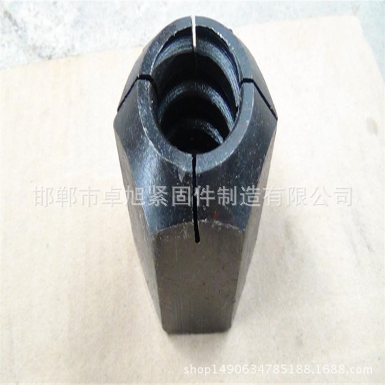 河北廠家直銷各種國標精軋平頭螺母M25精軋螺紋鋼 連接器價格優惠