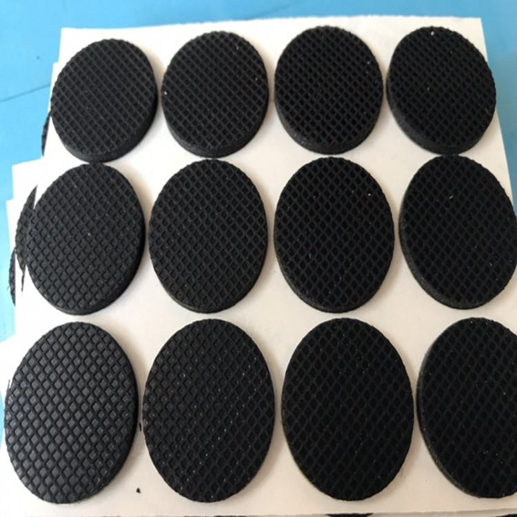 自粘sbr垫片网格橡胶缓冲eva脚垫椅子家具防滑垫片防刮花eva垫片