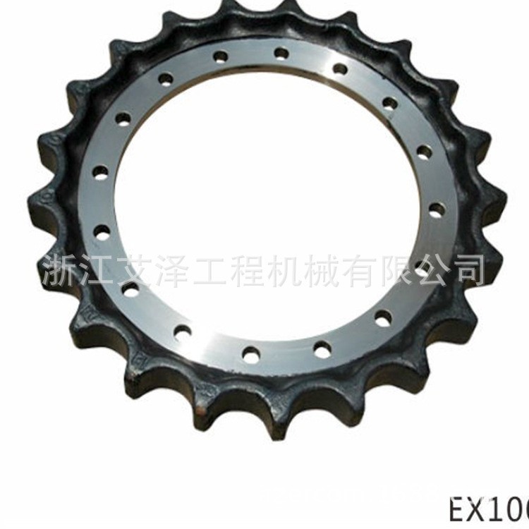 批發供應 工程機械日立挖掘機底盤配件日立EX400-1齒圈驅動輪