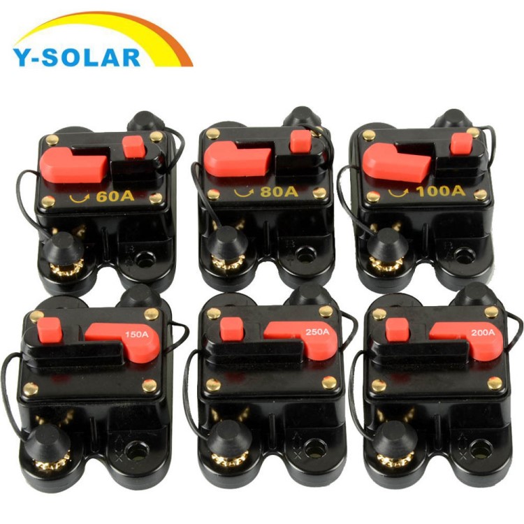 12V/24V直流家用太陽能防水電路斷路器 Breaker-01-250A 300A