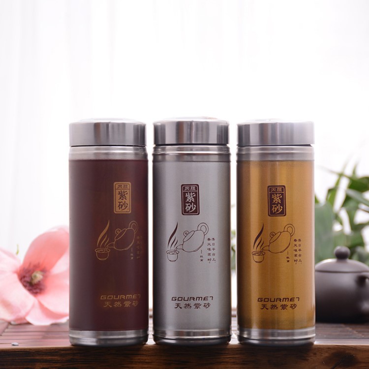 廠家批發(fā)新款保溫杯辦公實用杯子紫砂杯春季禮品茶杯定制logo現(xiàn)貨