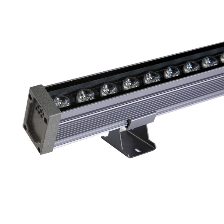 新款外墻樓體亮化工程36w大功率低壓dmx512七彩led洗墻燈戶外防水
