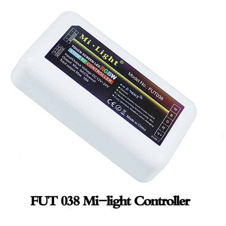 milight控制器 RGBW接收器 控制器 七彩分組調(diào)光調(diào)色控制器 現(xiàn)貨