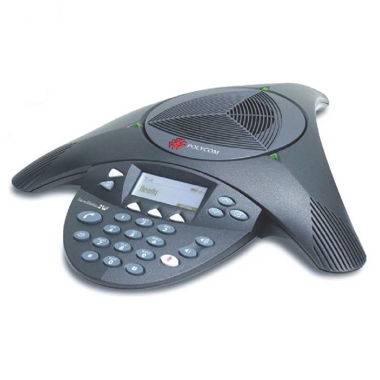 寶利通 POLYCOM SoundStation 2W 擴(kuò)展型會(huì)議電話 原裝