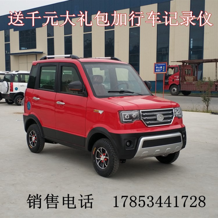 四輪電動(dòng)車成人汽車新款代步車新能源電動(dòng)汽車全封閉電動(dòng)的四輪車