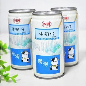 香港四洲 牛奶仔 180ml 乳飲料批發(fā) 24瓶/箱