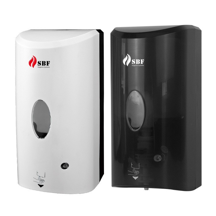 學校衛(wèi)生間自動感應(yīng)皂液器 深圳奧力奇ABS塑料洗手液盒酒店給皂器
