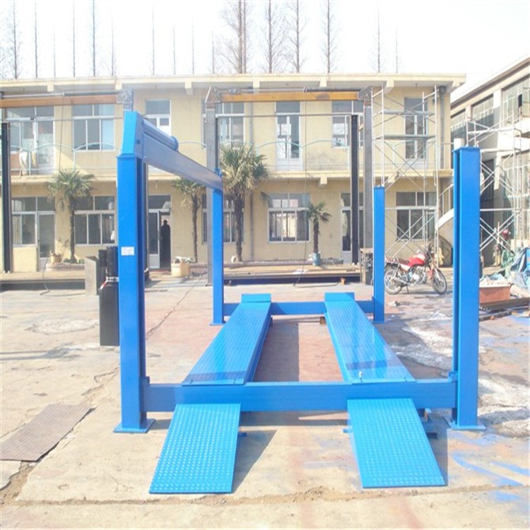 濟南汽車液壓升降平臺廠家 四柱式汽車升降機 汽車舉升機 提升機