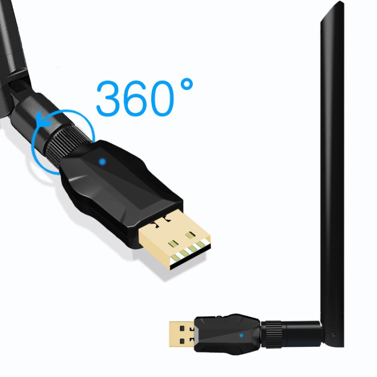 1200M無(wú)線網(wǎng)卡USB3.0 雙頻 2.4G/5.8G 千兆無(wú)線網(wǎng)卡wifi接收器 AC