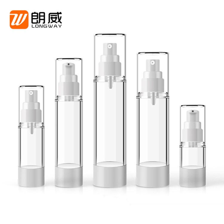 15ml-100ml 真空噴霧防曬乳液爽膚水精華液瓶 按壓化妝品分裝瓶