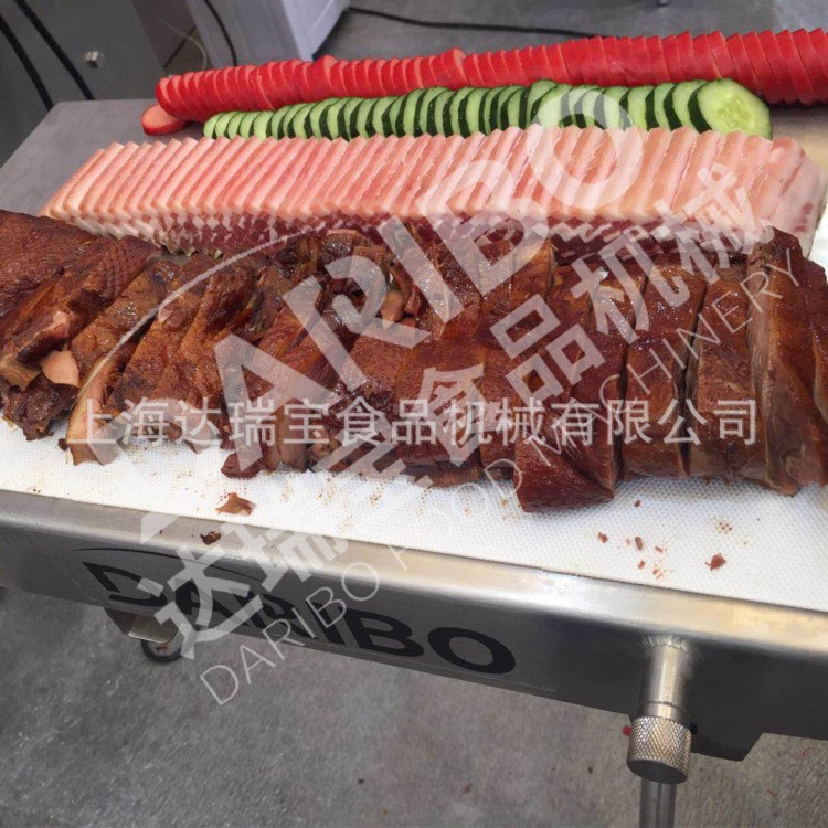 l五花肉切片機 潮汕地區剁鵝肉機 大型魚肉切段機 生鴨脖切塊機