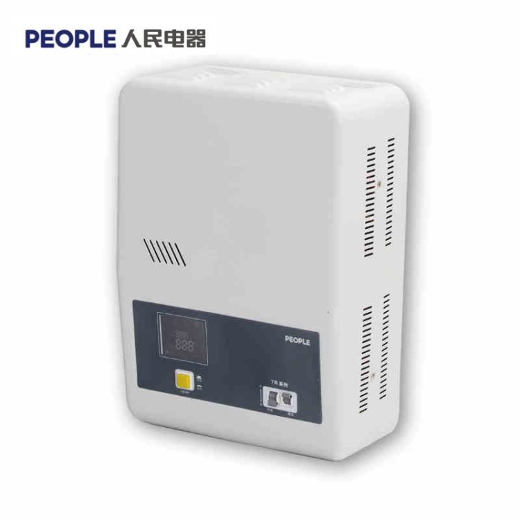 人民電器穩(wěn)壓器全自動10000W家用壁掛式交流10KW穩(wěn)壓冰箱空調(diào)包郵