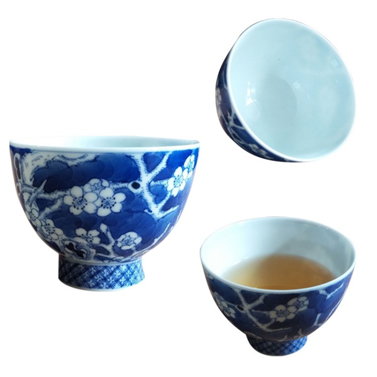 简约家用陶瓷茶杯 景德镇时尚复古功夫茶具 家用茶壶茶盘陶瓷杯子