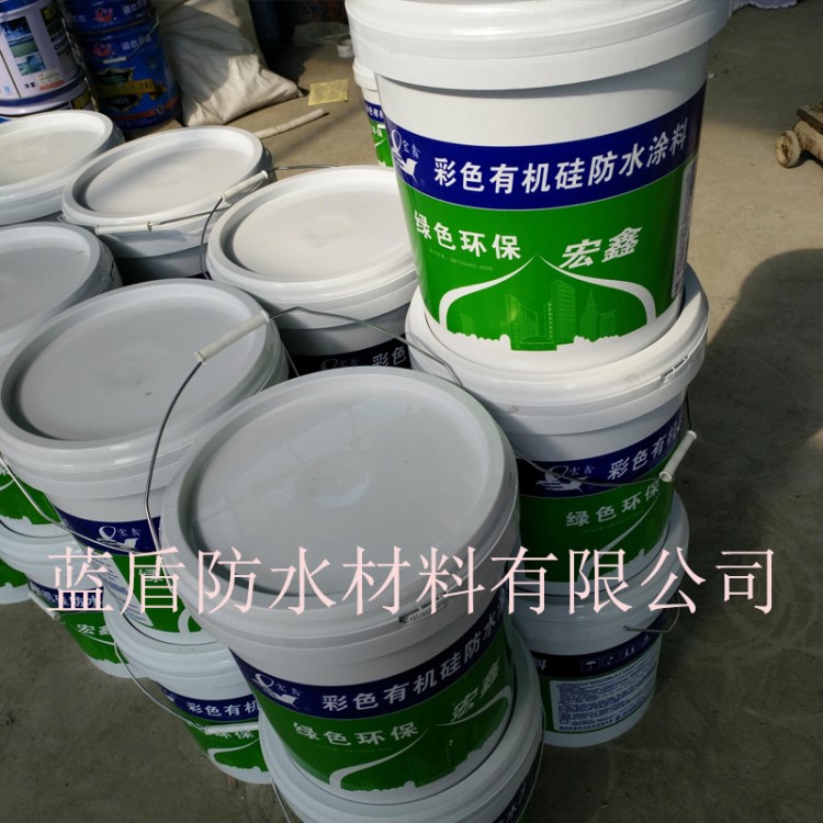 廠家直銷 多彩有機(jī)硅防水涂料廚房衛(wèi)生間防滲 防水防潮材料