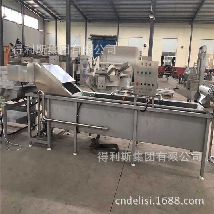 果蔬青菜清洗線 海帶機(jī)械手款清洗機(jī)