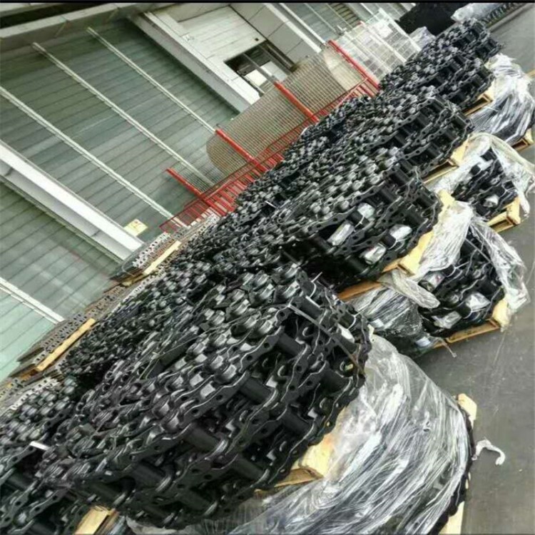 廠家直供約凱斯CX240B履帶挖掘機(jī)原裝鏈條 挖機(jī)鏈板總成 挖機(jī)配件