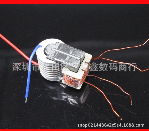 逆變升壓高壓發生器 電弧點煙點火器線圈模塊 15KV高頻高壓變壓器