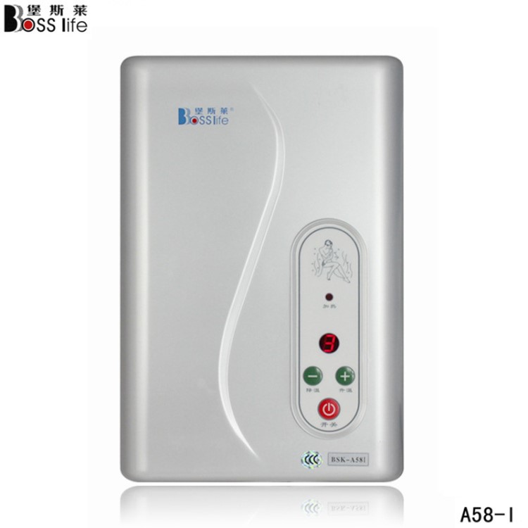 堡斯萊BSK-A58即熱式熱水器家用節(jié)能淋浴洗澡3秒速熱廠價直銷批發(fā)