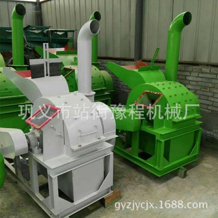 廠家直銷木糠稻草秸稈粉碎機花生秧小麥粉碎機干濕木材粉碎機