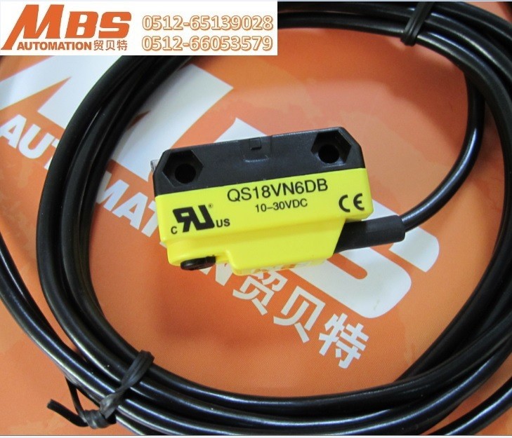 美國BANNER邦納代理 QS18VN6DB 直反式漫反式光電傳感器