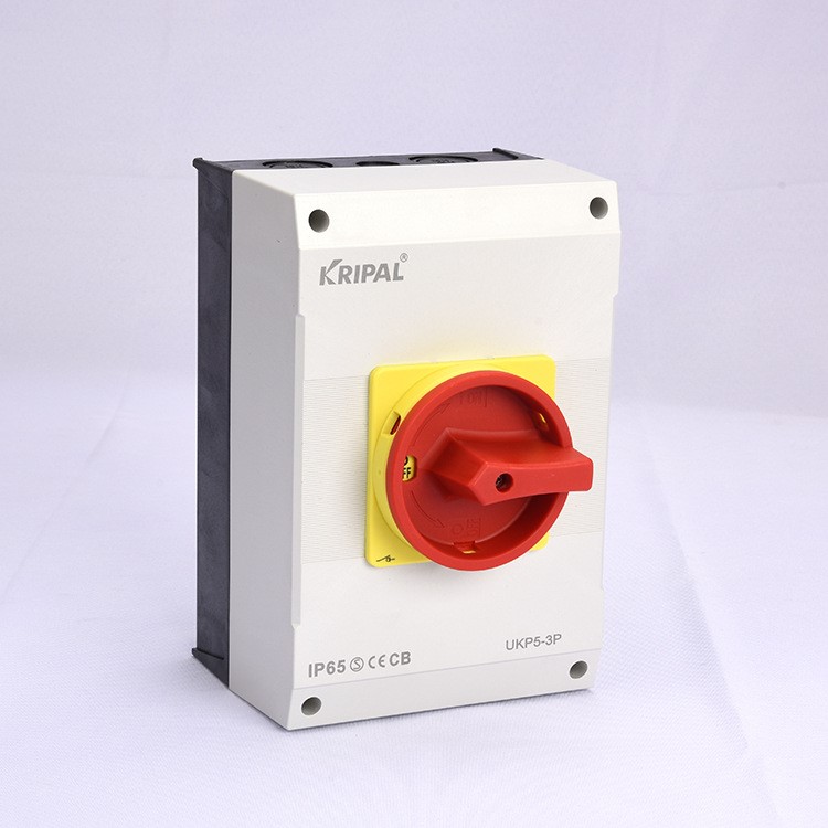 負荷隔離開關 戶外防水開關IP65 UKP5 表面安裝3P 63A/80A