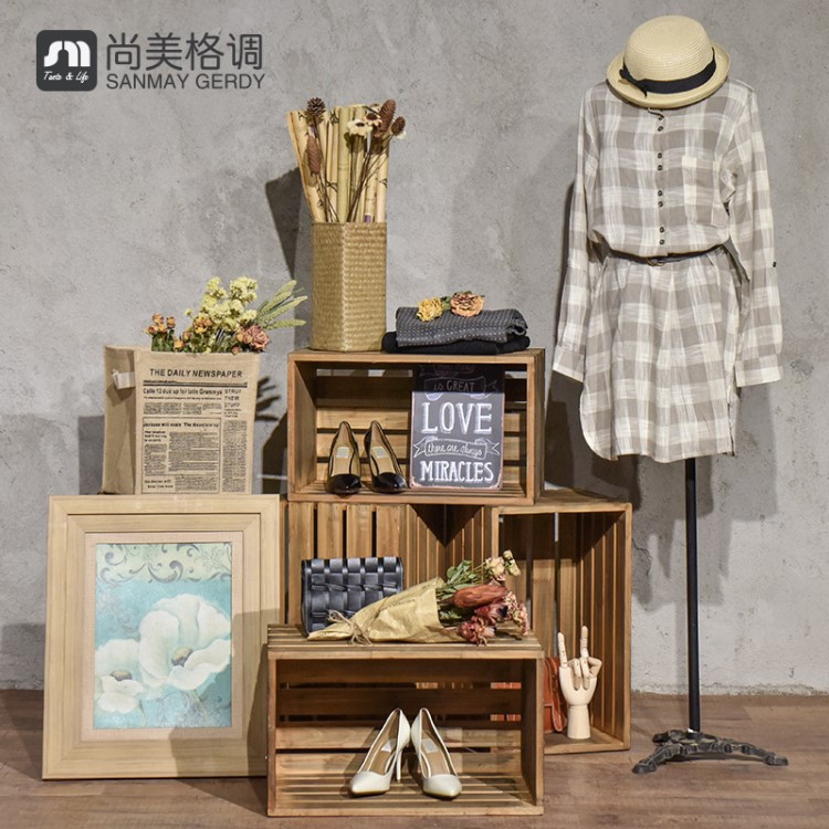 直銷服裝店展示桌女裝店展示柜櫥窗置物架流水臺組合創(chuàng)意模特臺