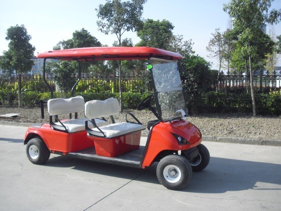 小型電動車 四人座電動高爾夫球車 4輪電動高爾夫球車