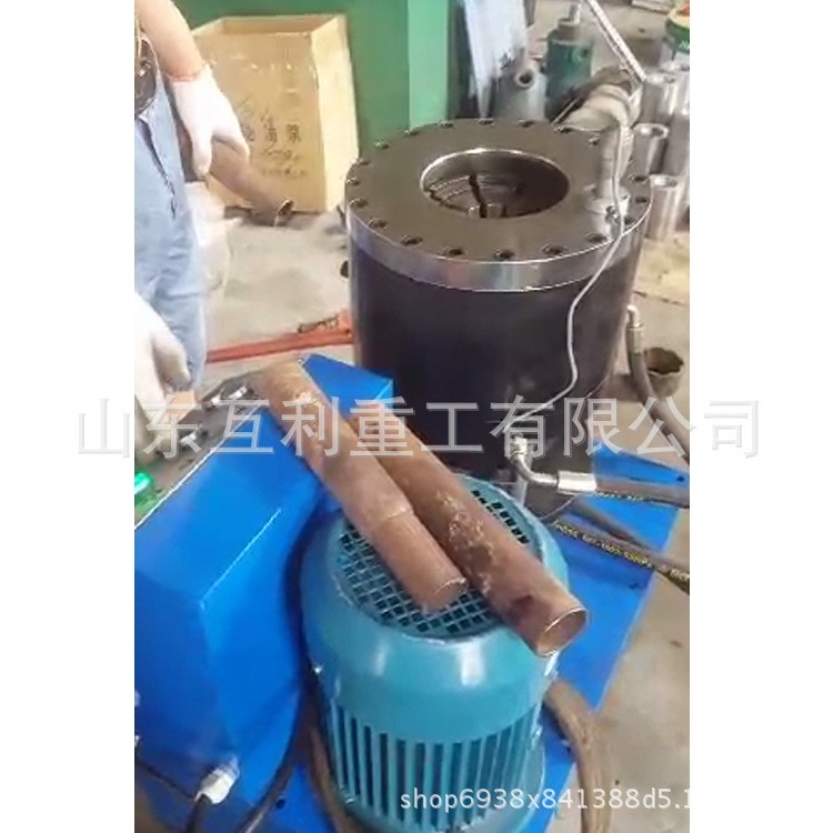 不銹鋼管縮徑機(jī) 液壓型鋼管串接縮管機(jī) 方管圓管縮管鎖母機(jī)