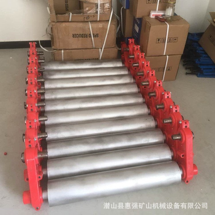 皮帶機無動力滾刷清掃器 機械式被動滾刷式清掃器 清掃器輥刷總成