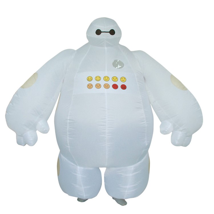 BAYMAX 大白胖子超能陸戰(zhàn)隊充氣卡通氣模服裝 行走動漫廣告服裝爆