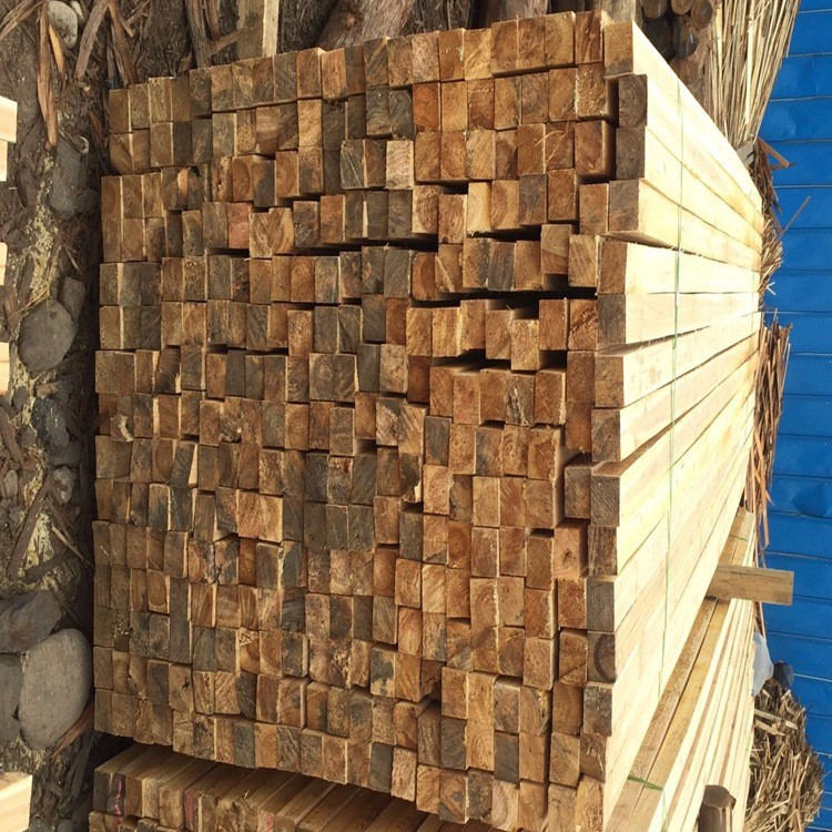 杉木方原木木条实木木料户外防腐木板材材料加工