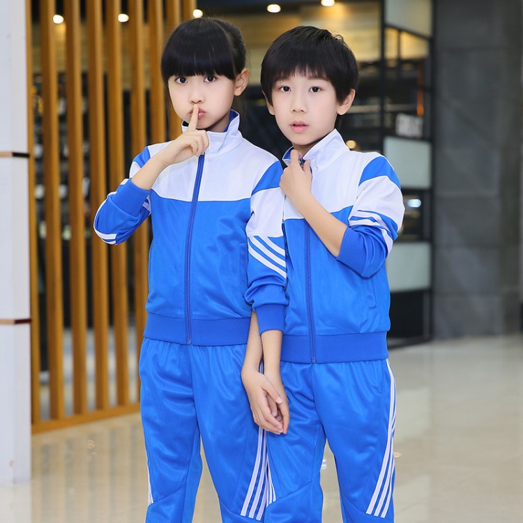 現(xiàn)貨批發(fā)小學(xué)生班服校服 春秋小學(xué)運動校服套裝幼兒園小朋友園服