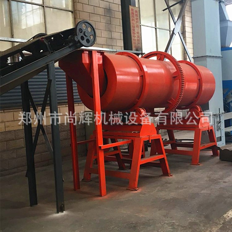 轉鼓式復混肥造粒機 牛糞豬糞羊糞肥料造粒生產(chǎn)線 有機肥造粒機