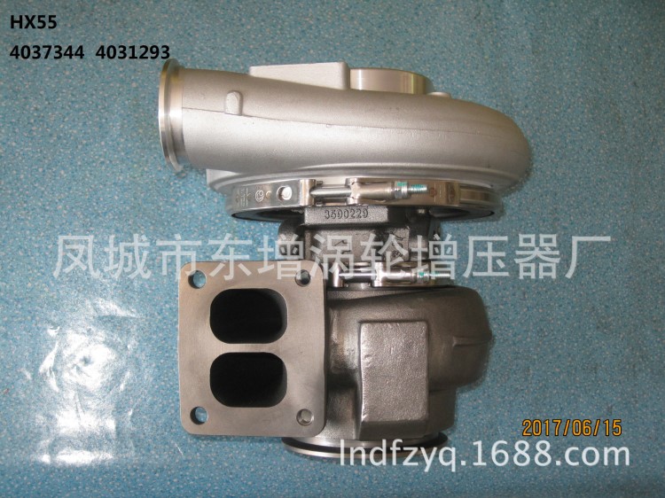 適用沃爾沃D12發(fā)動機(jī)增壓器 型號HX55 總成號4037344  4031293