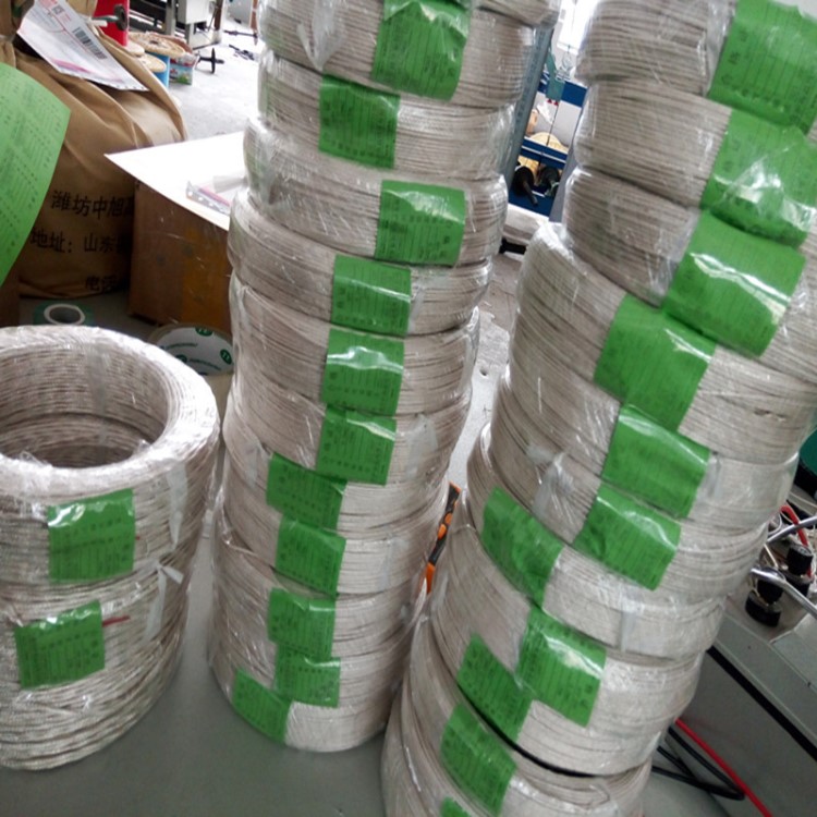 廠家直銷雙絞屏蔽線26AWG 鍍銀屏蔽高溫加熱導線耐油電纜現貨供應
