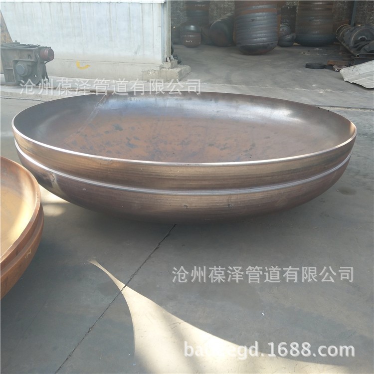 生產銷售壓力容器用封頭橢圓型 半球形 球形蝶型封頭 灌頂用封頭