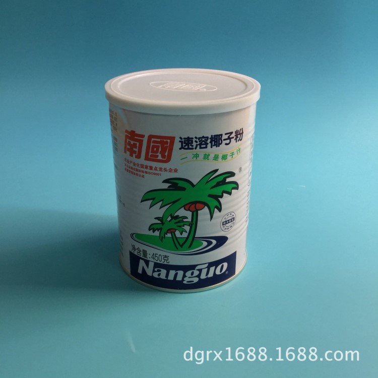 海南特產(chǎn) 南國(guó)椰子粉 450克速溶椰子粉罐裝